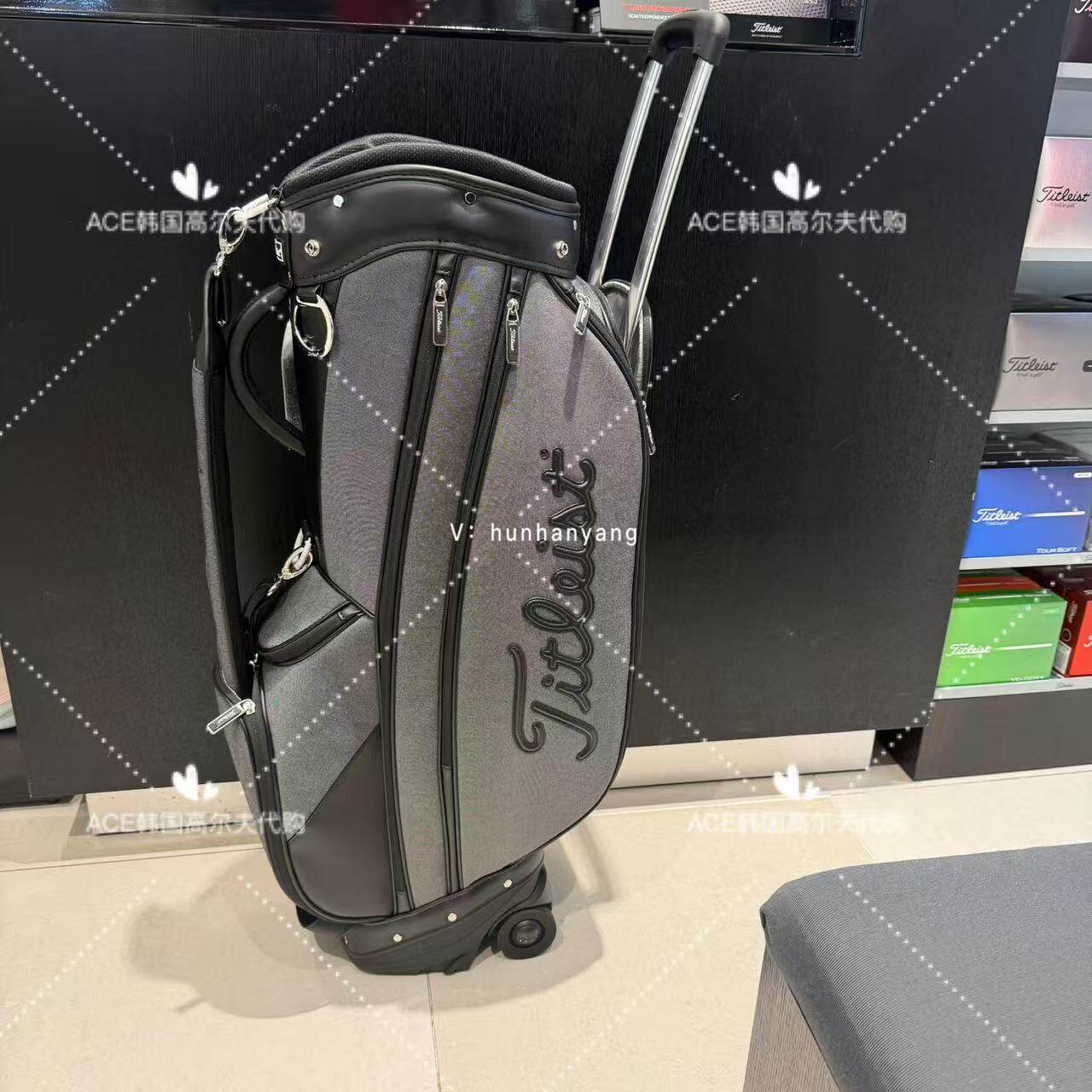 Titleist泰特利斯高尔夫球包女士26春季新款百搭休闲拉杆轱辘轻便