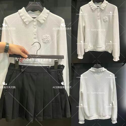 女士高尔夫服装24秋季长袖