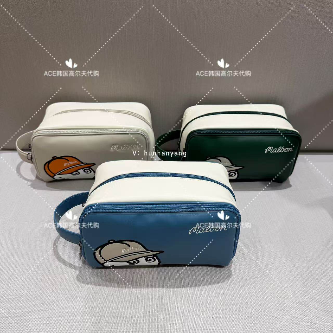 MALBON高尔夫手包拎包下场包男女同款26春季新款百搭休闲时尚运动