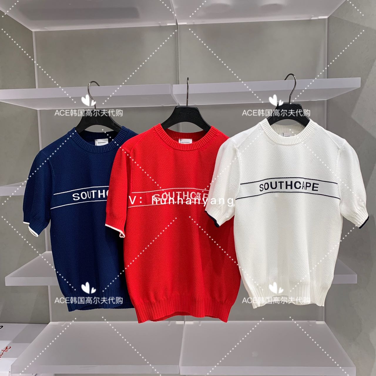 SOUTHCAPE女士高尔夫半袖