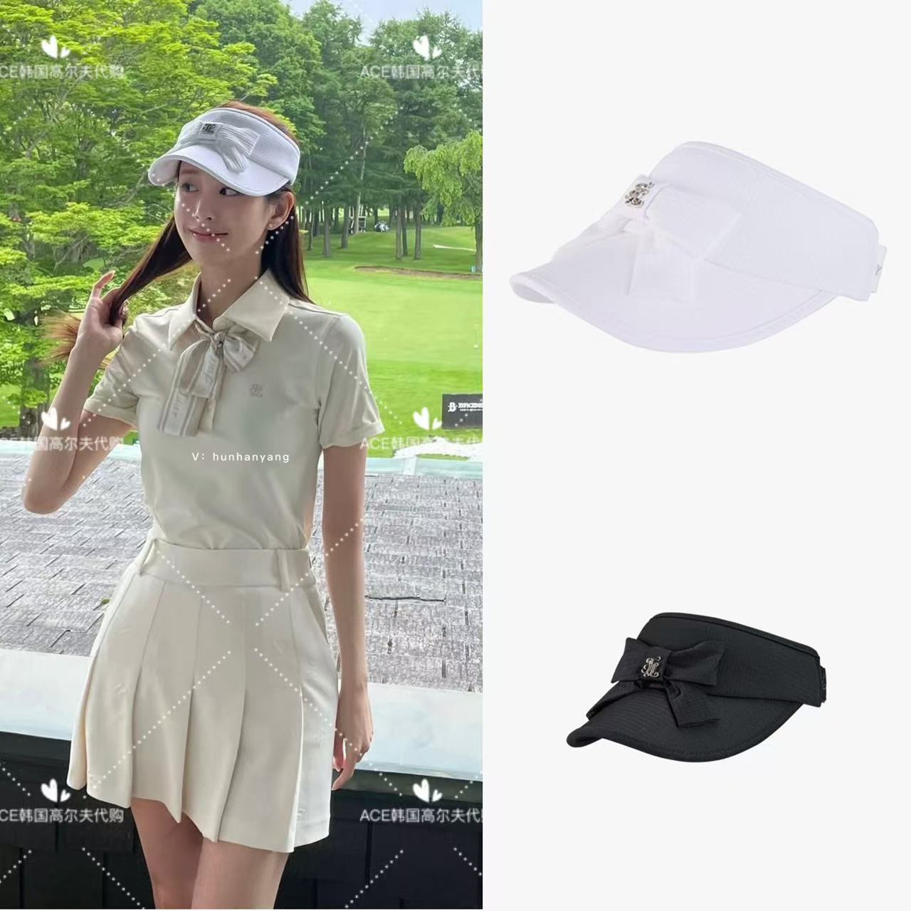 FL女士高尔夫球帽25夏季新款百搭