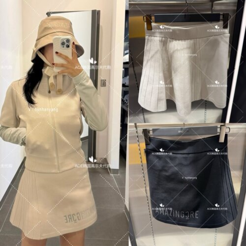 女士高尔夫服装26秋季裙子