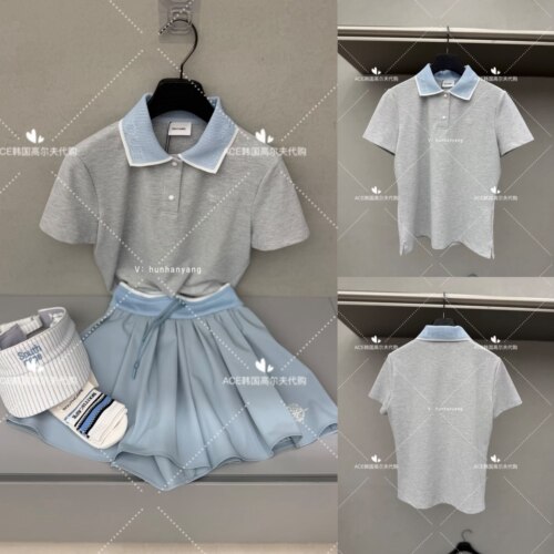 女士高尔夫服装26夏季上衣