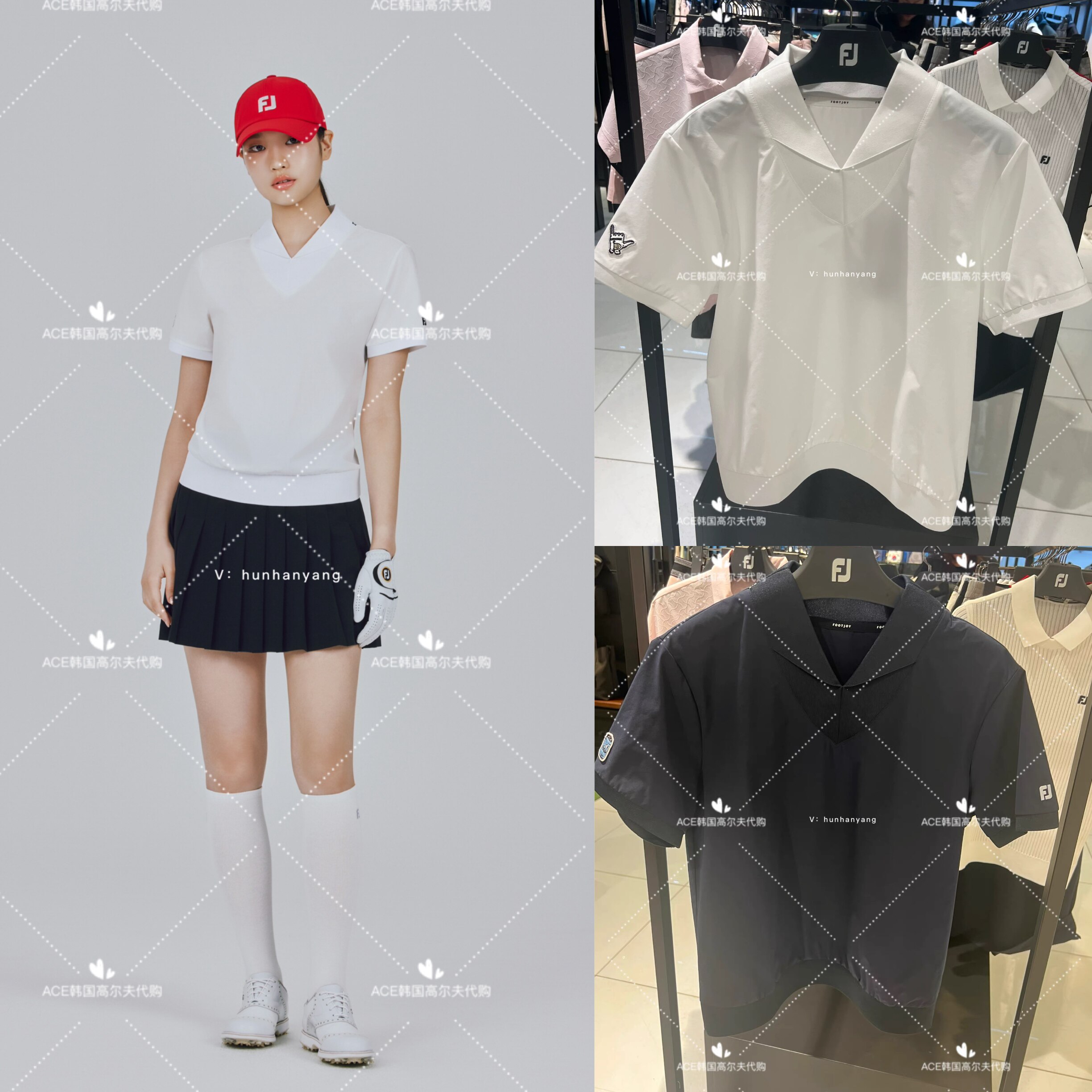 女士高尔夫服装25秋季上衣