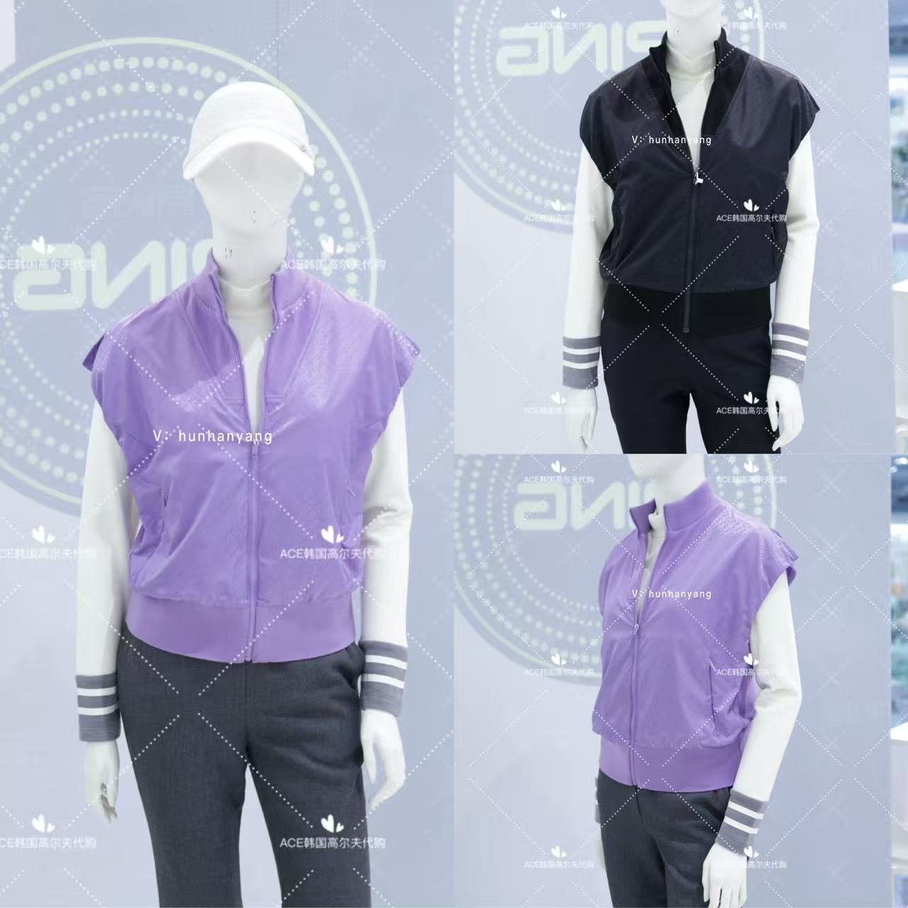 PING女士高尔夫马甲24秋季