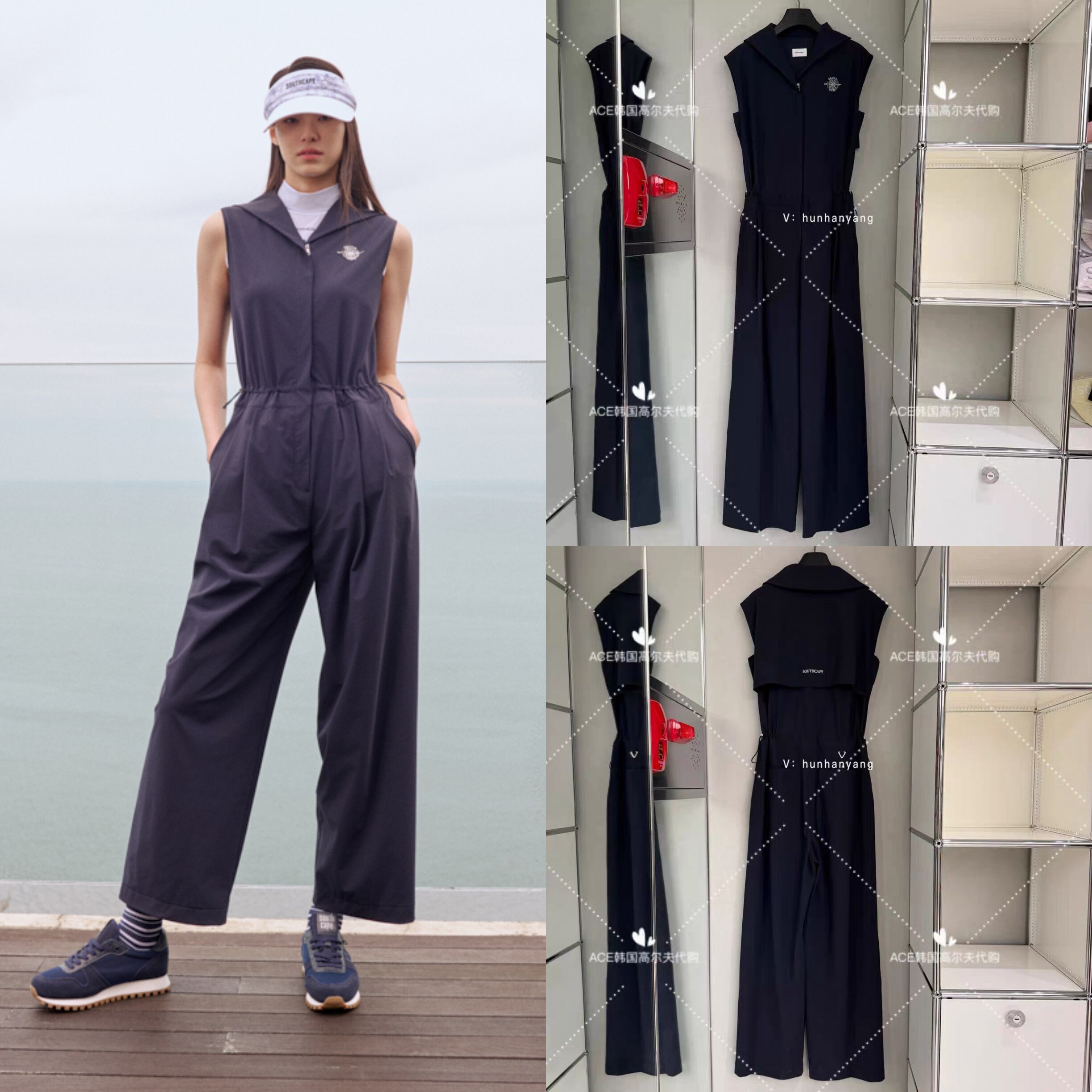 SouthCape高尔夫连体裤女士