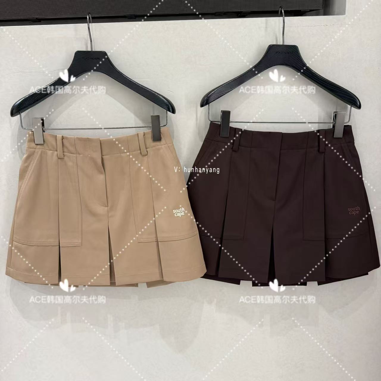 SOUTHCAPE高尔夫短裙女士
