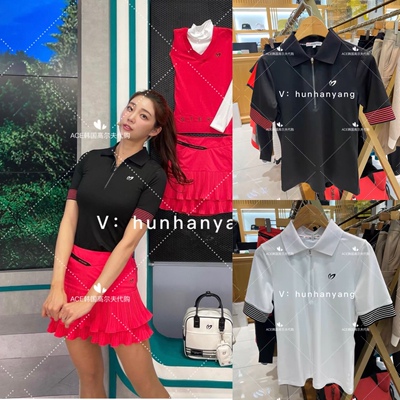 小兔子高尔夫女士半袖