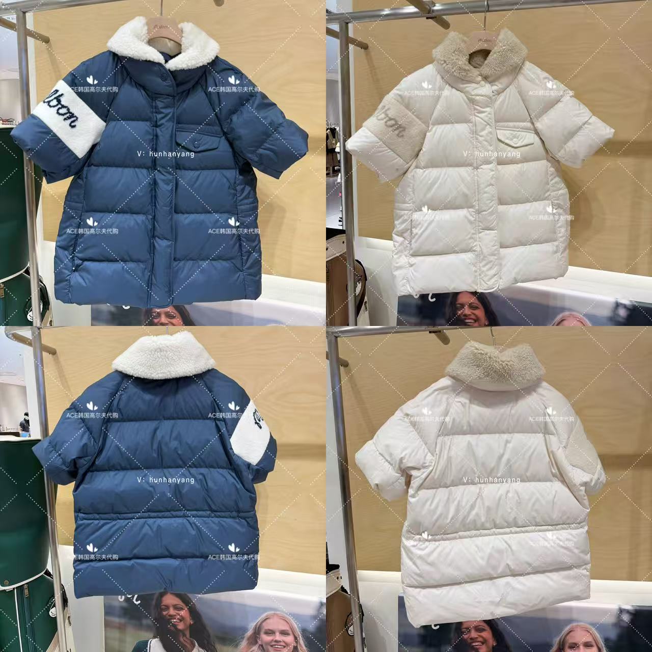 女士高尔夫服装25冬季上衣