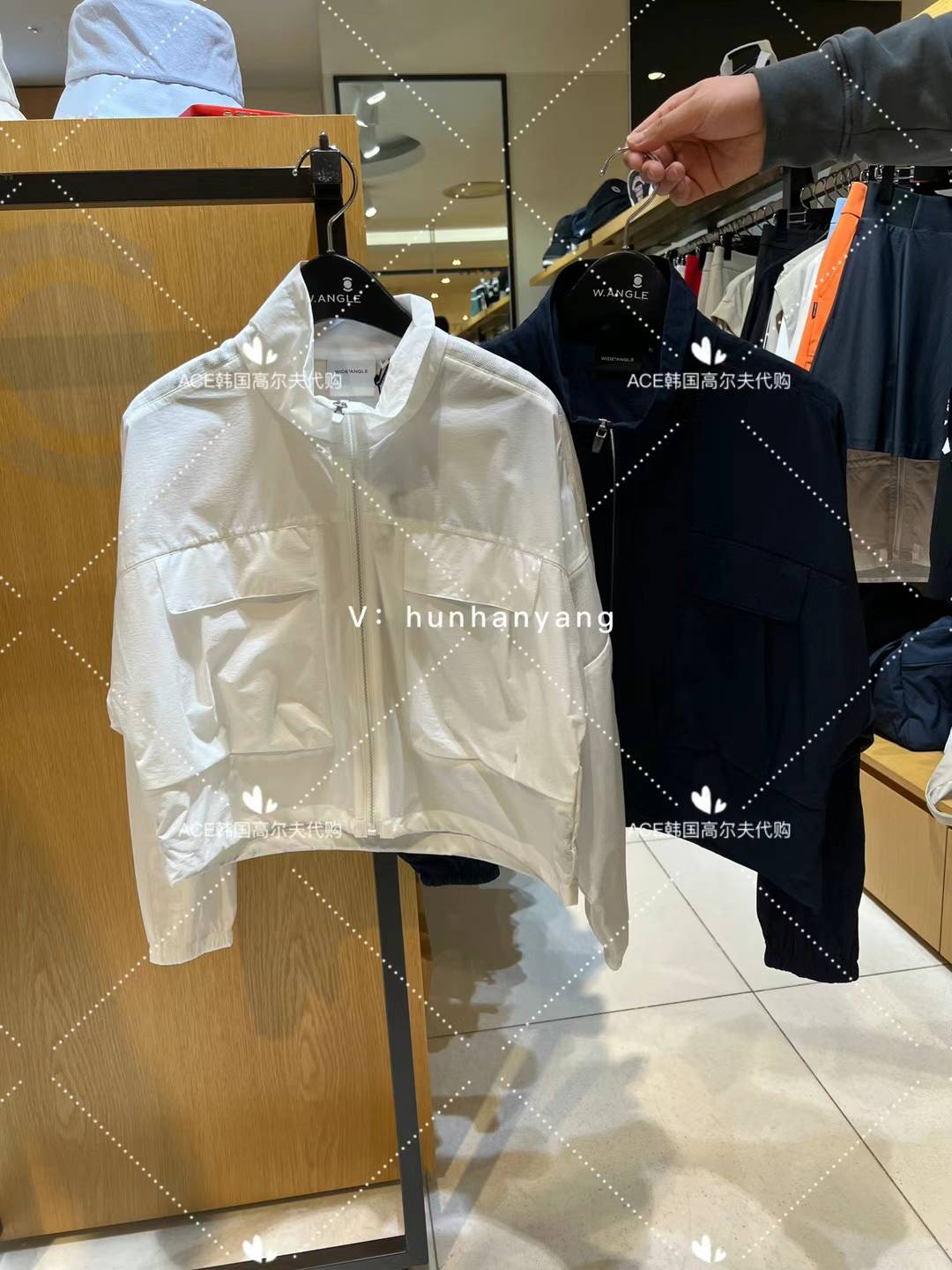Wangle女士高尔夫服装24夏季