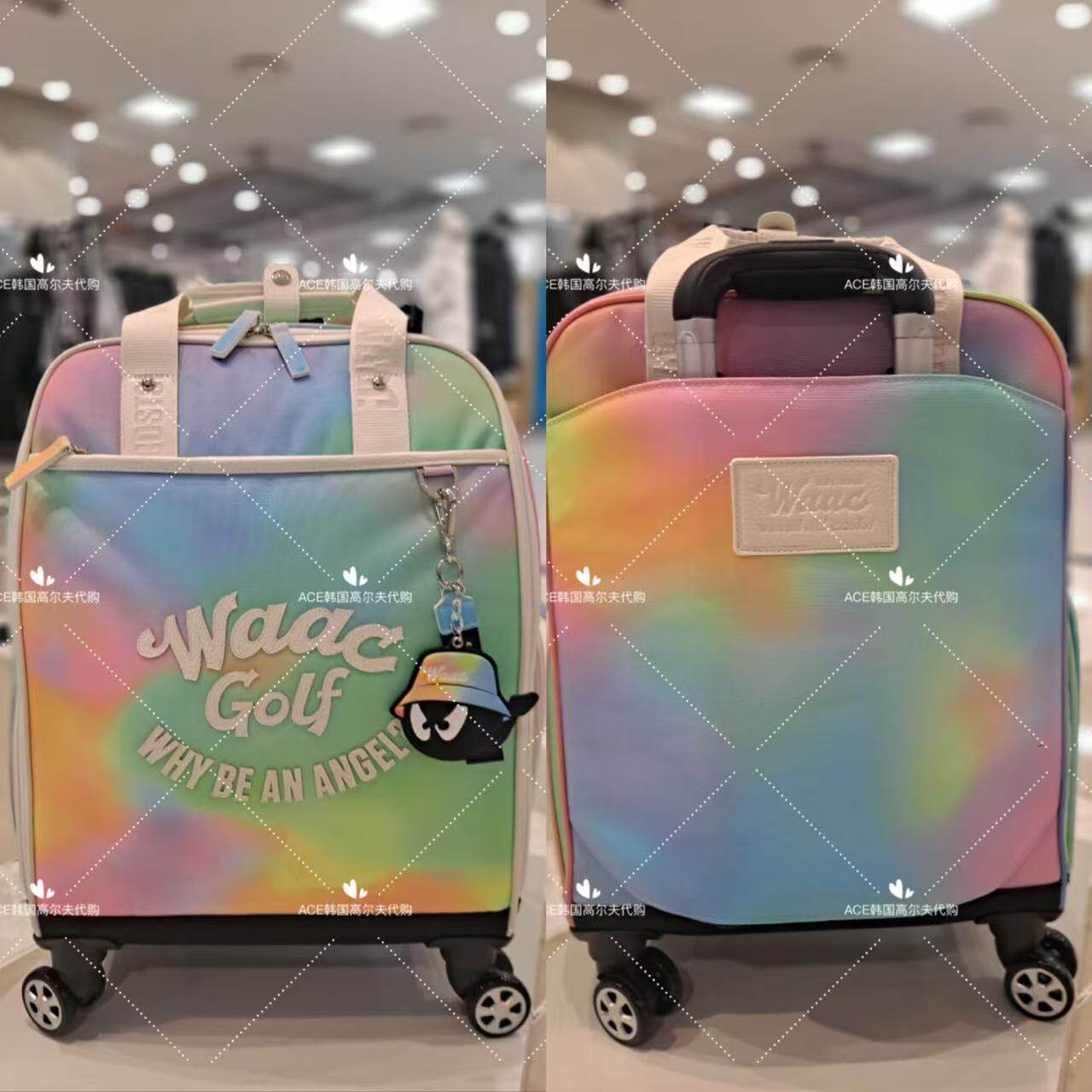 WAAC女士高尔夫拉杆行李箱衣物箱