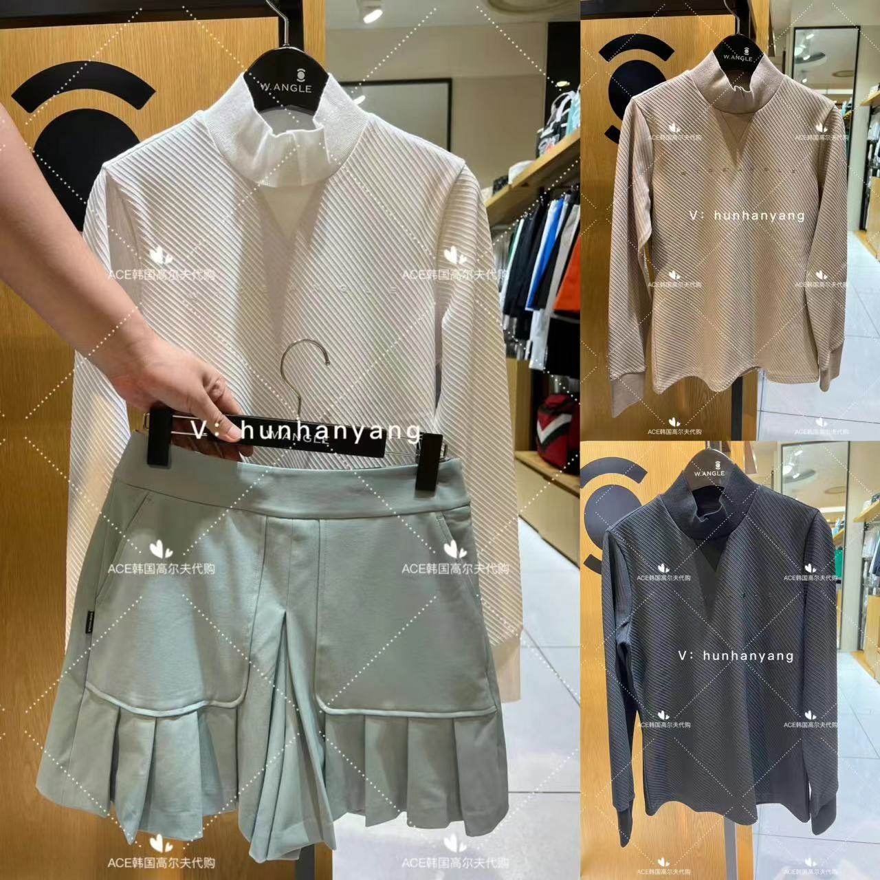 Wangle高尔夫女士螺纹上衣