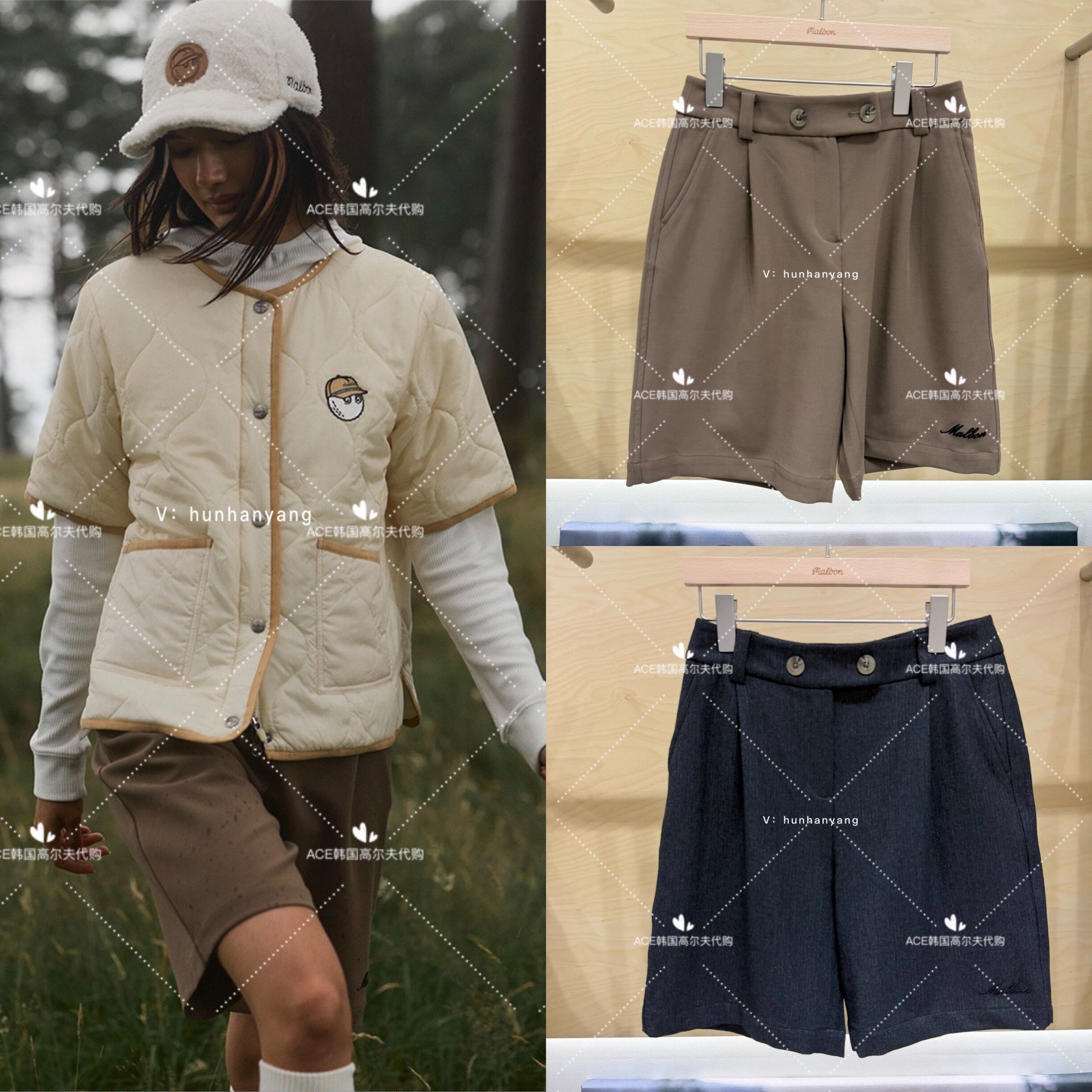 女士高尔夫服装25冬季运动裤