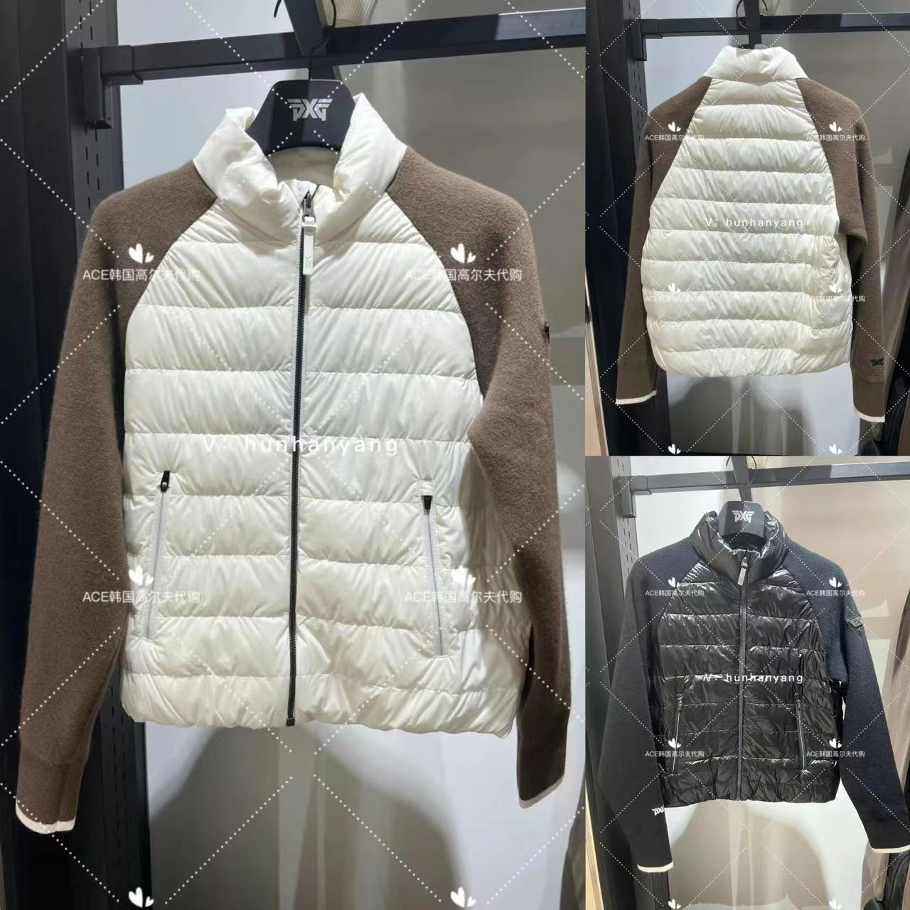 PXG高尔夫女士拼色上衣