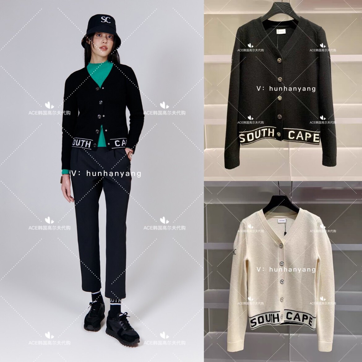 高尔夫女士休闲运动开衫SC