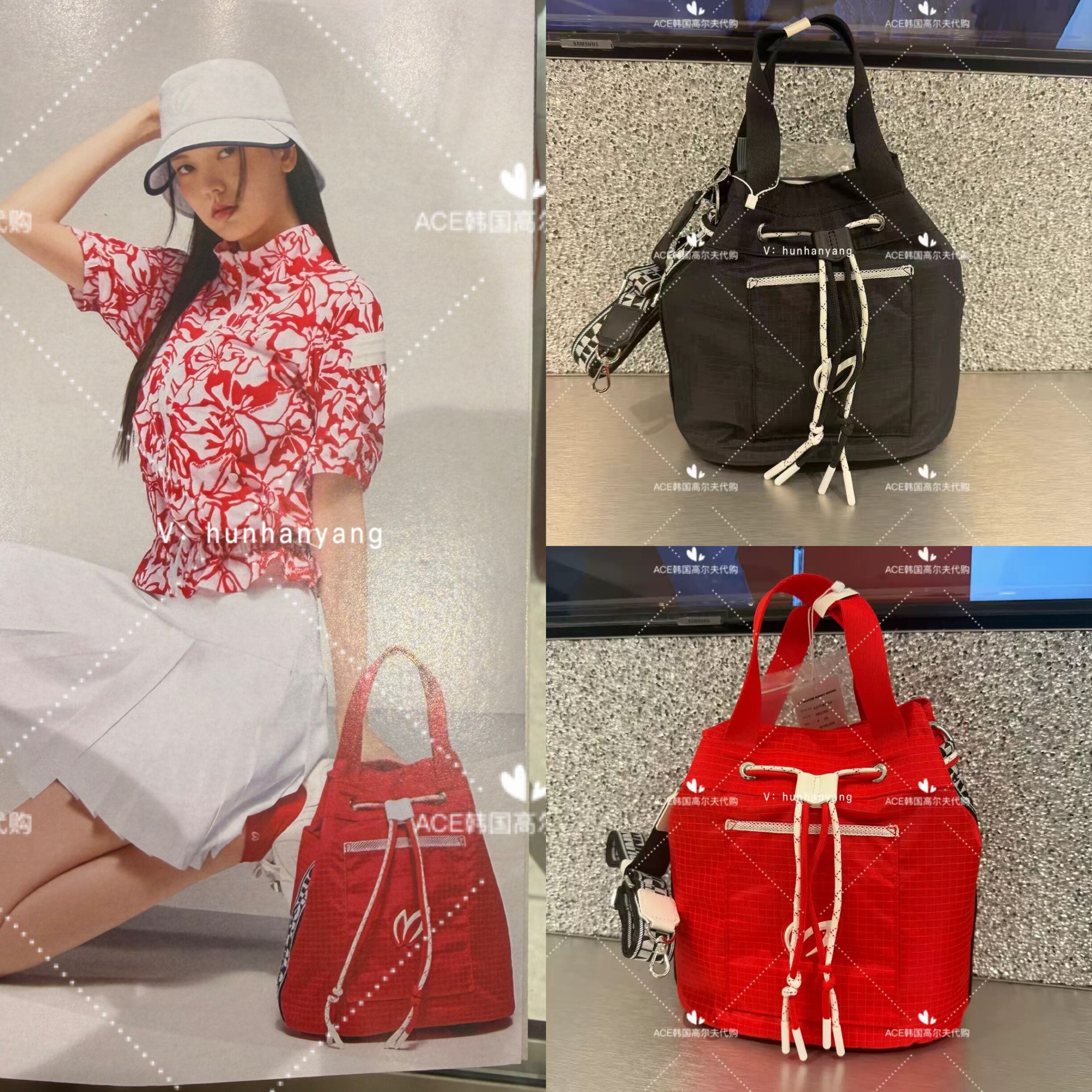 小兔子女士高尔夫拎包挎包下场包