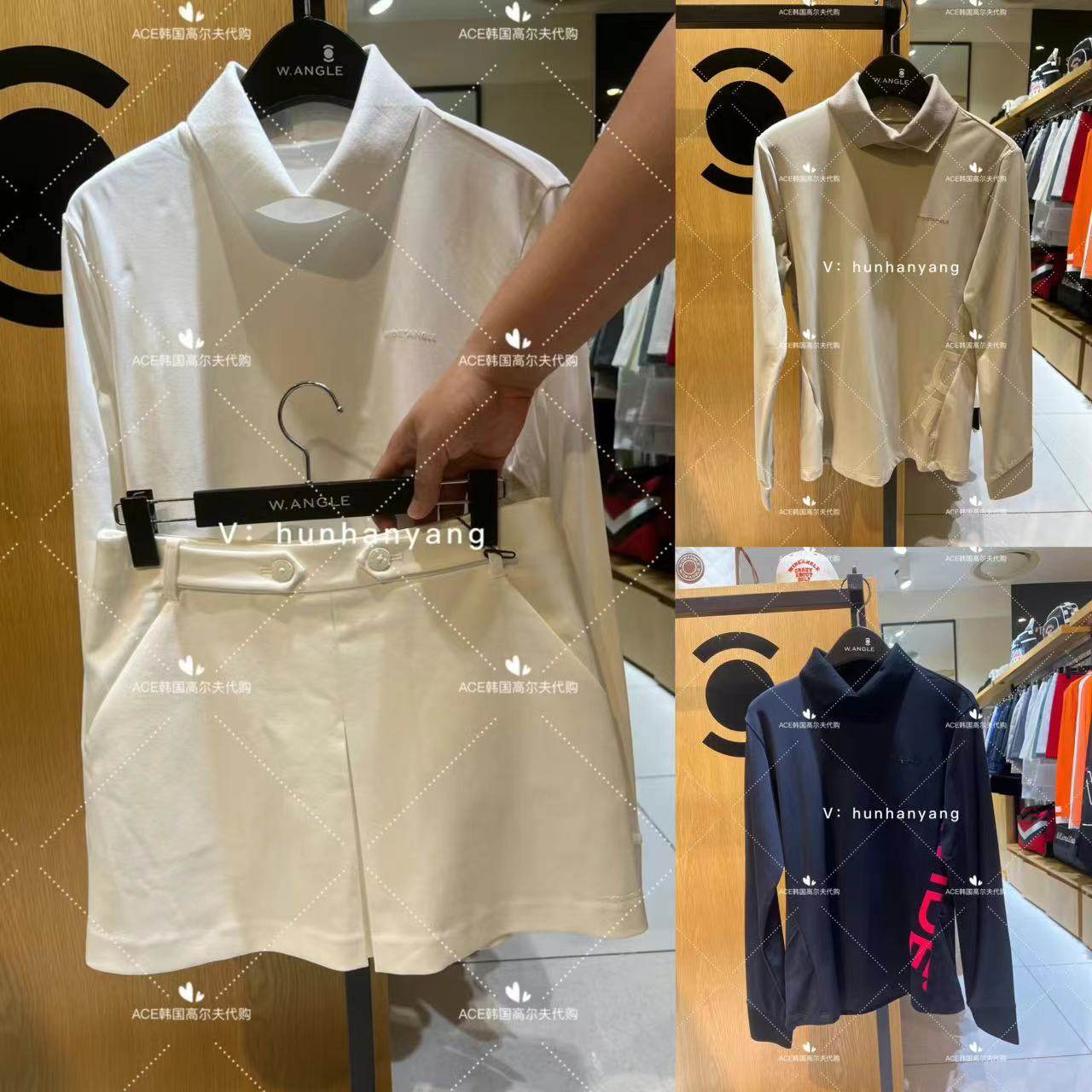 Wangle高尔夫女士加绒上衣