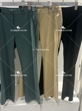Wangle女士高尔夫裤子25秋季新款百搭休闲运动修身运动裤WWU25391