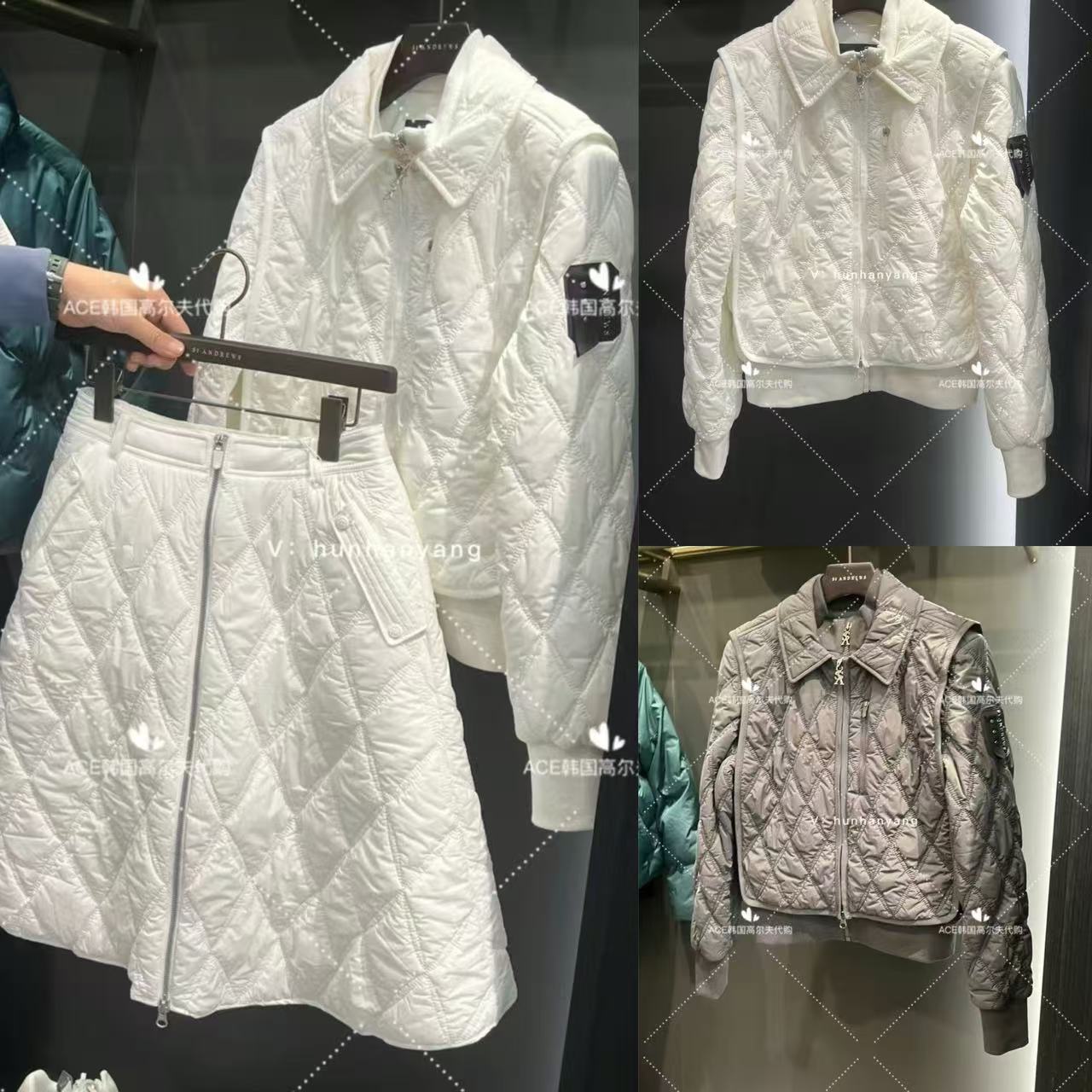 女士高尔夫服装24秋冬长袖