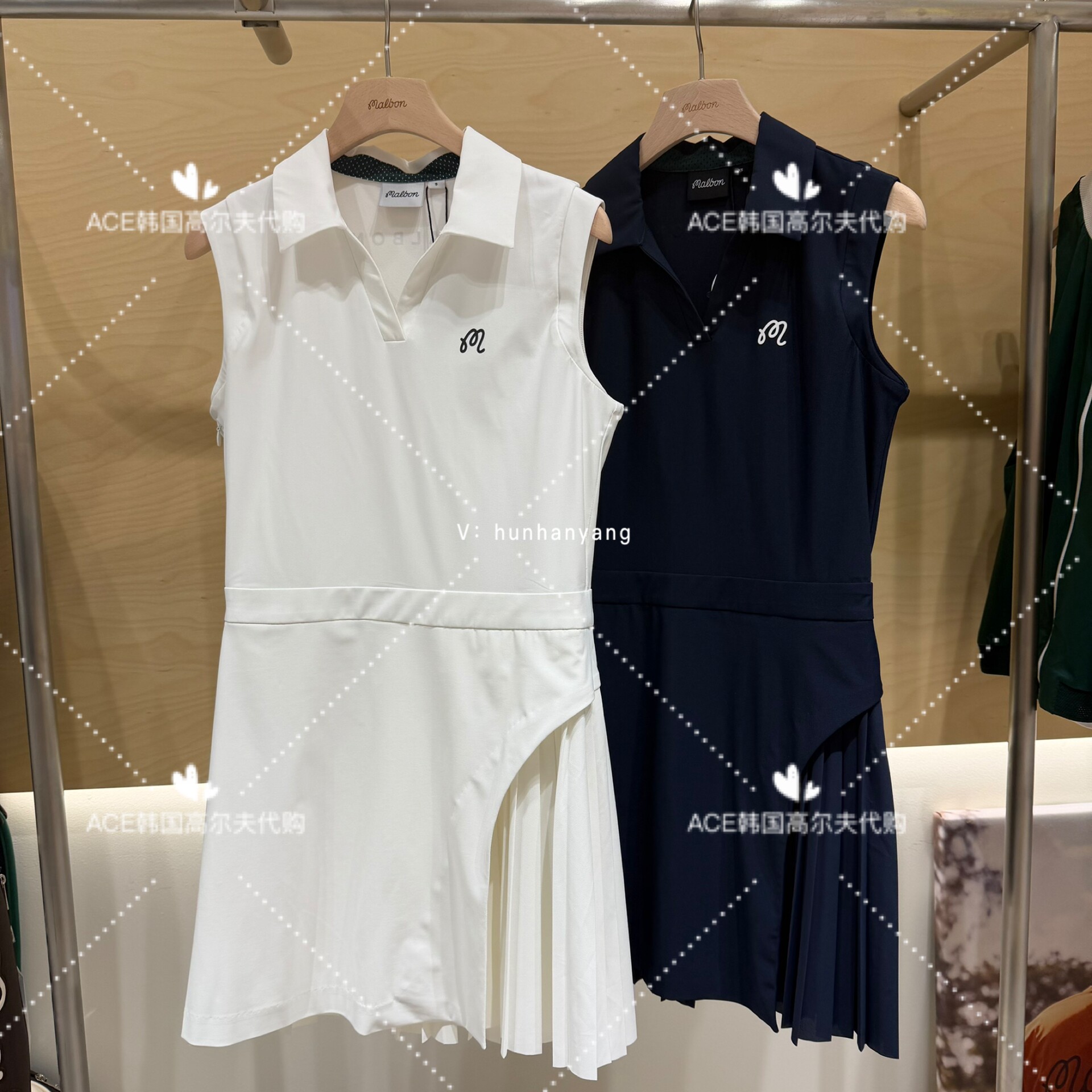 女士高尔夫服装26夏季连衣裙