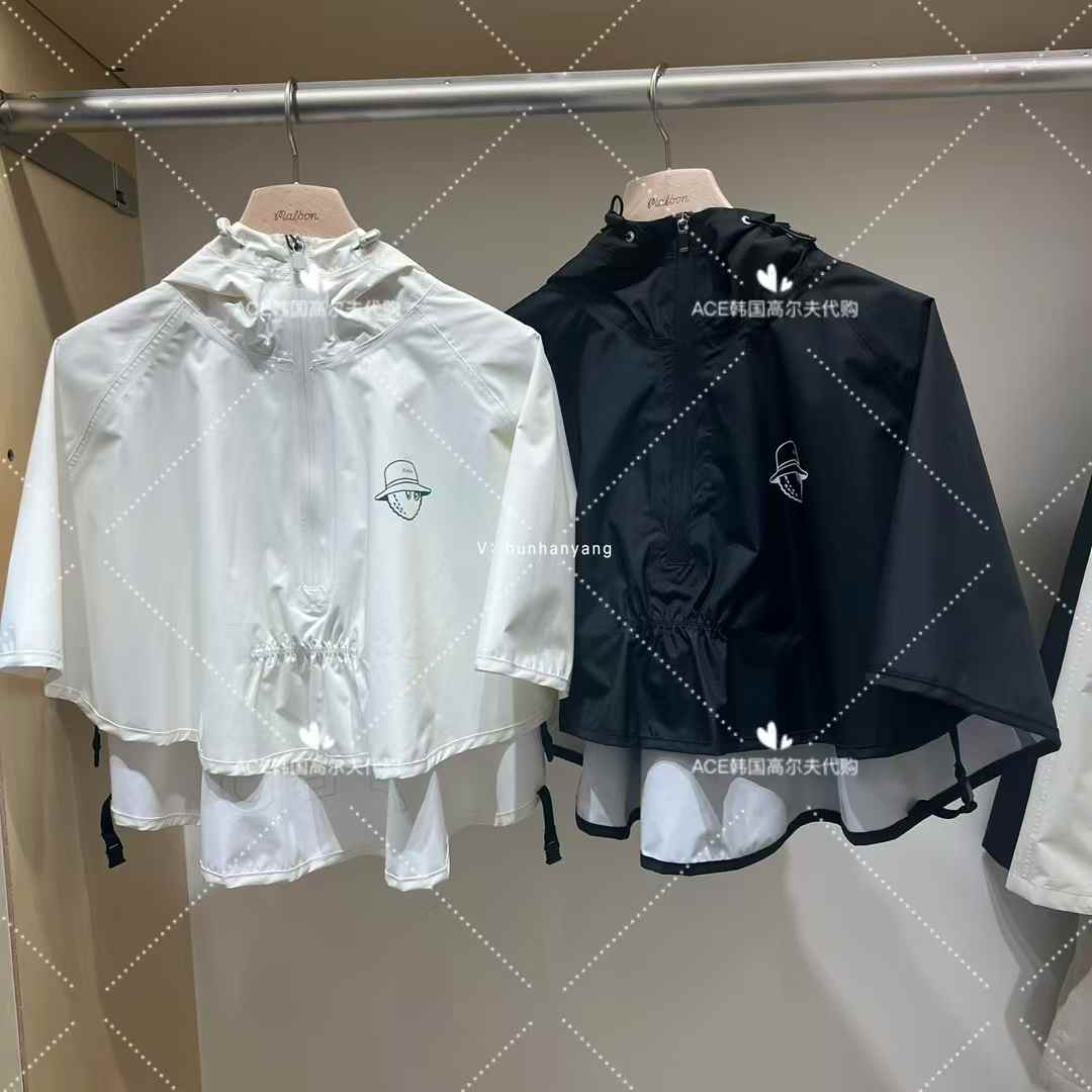 女士高尔夫服装25夏季雨衣