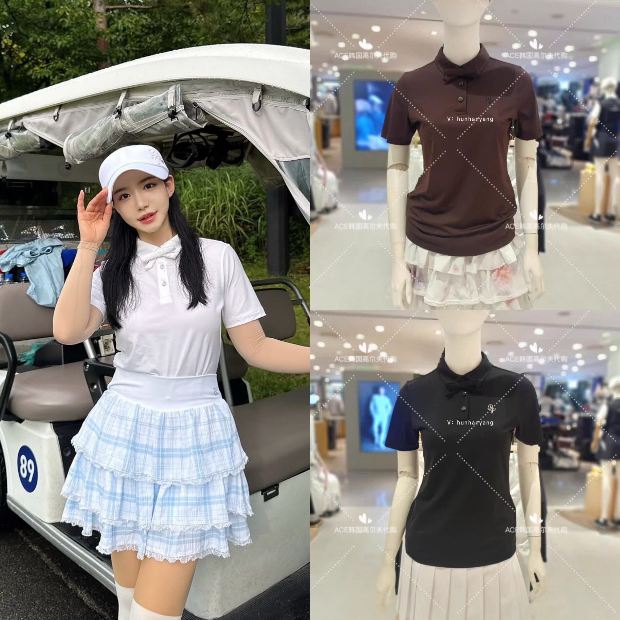 女士高尔夫服装26秋季上衣