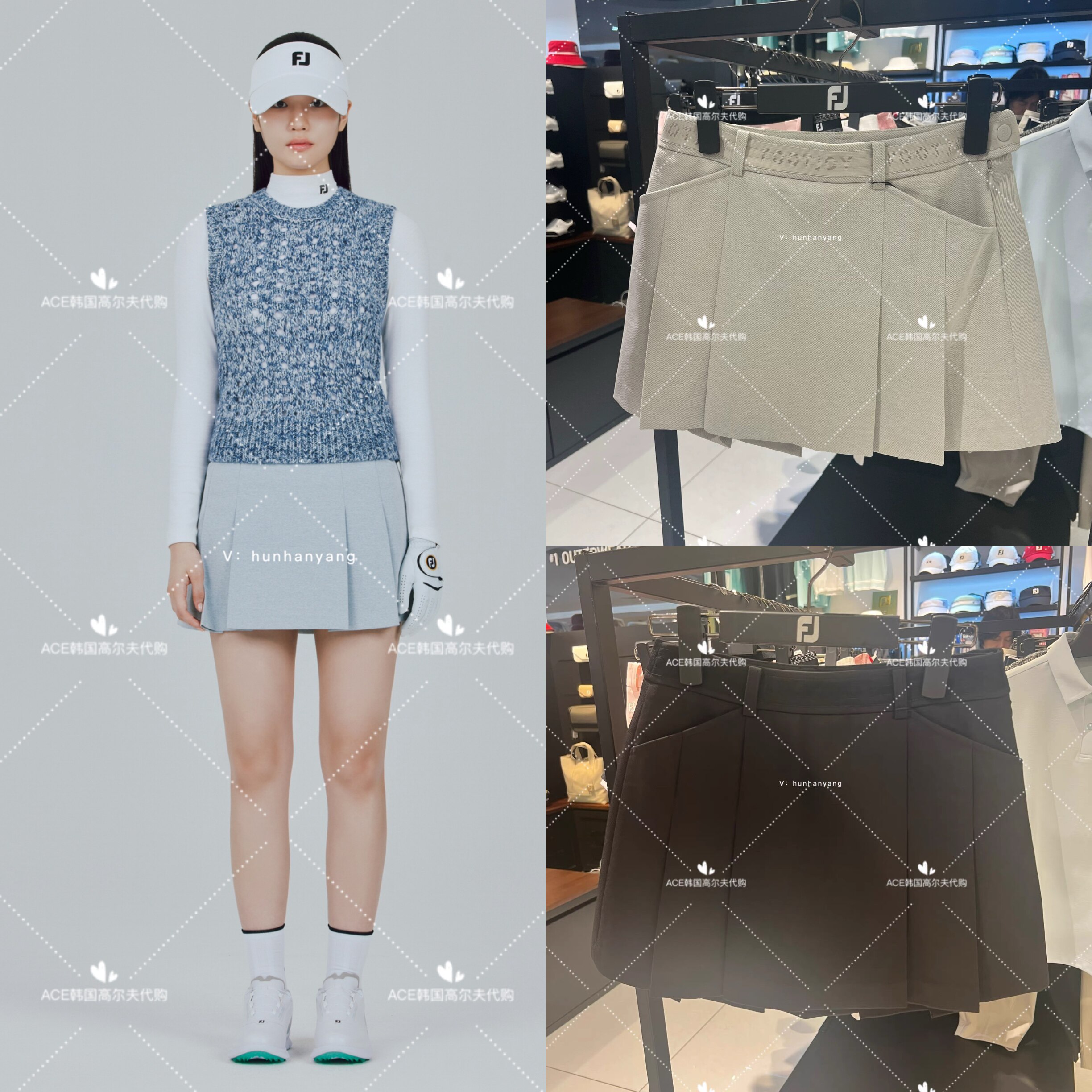 女士高尔夫服装25秋季裙子