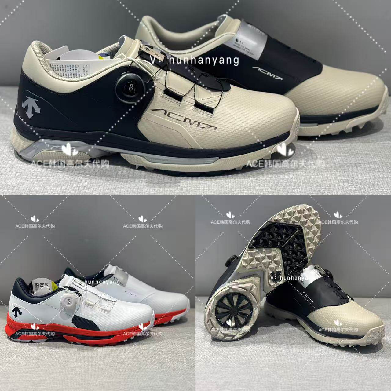 男士高尔夫球鞋26春季新款百搭休闲时尚运动舒适防滑球鞋BOA