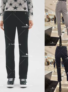 PING女士高尔夫运动裤24冬季折扣百搭休闲时尚加绒裤121D4PT383