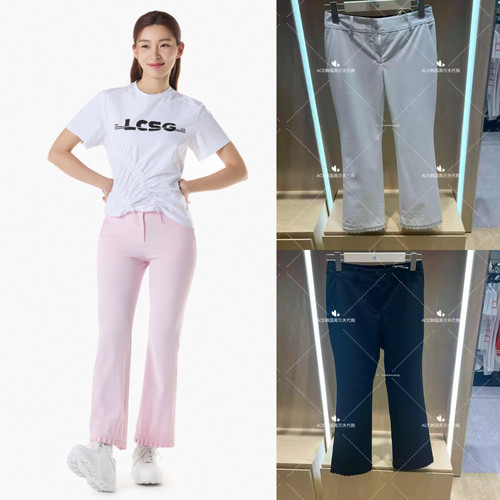 女士高尔夫服装25夏季裤子