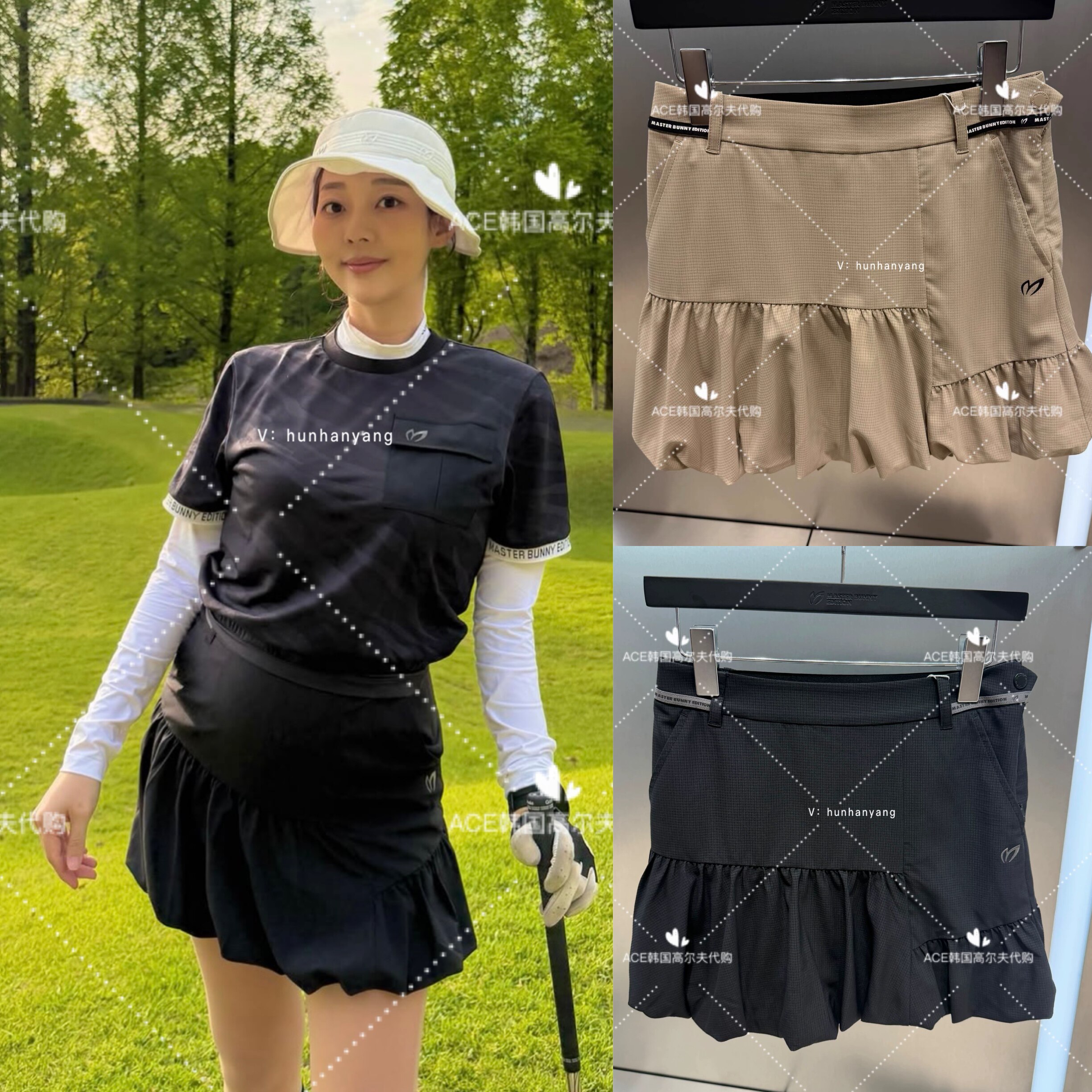 女士高尔夫服装26夏季裙子