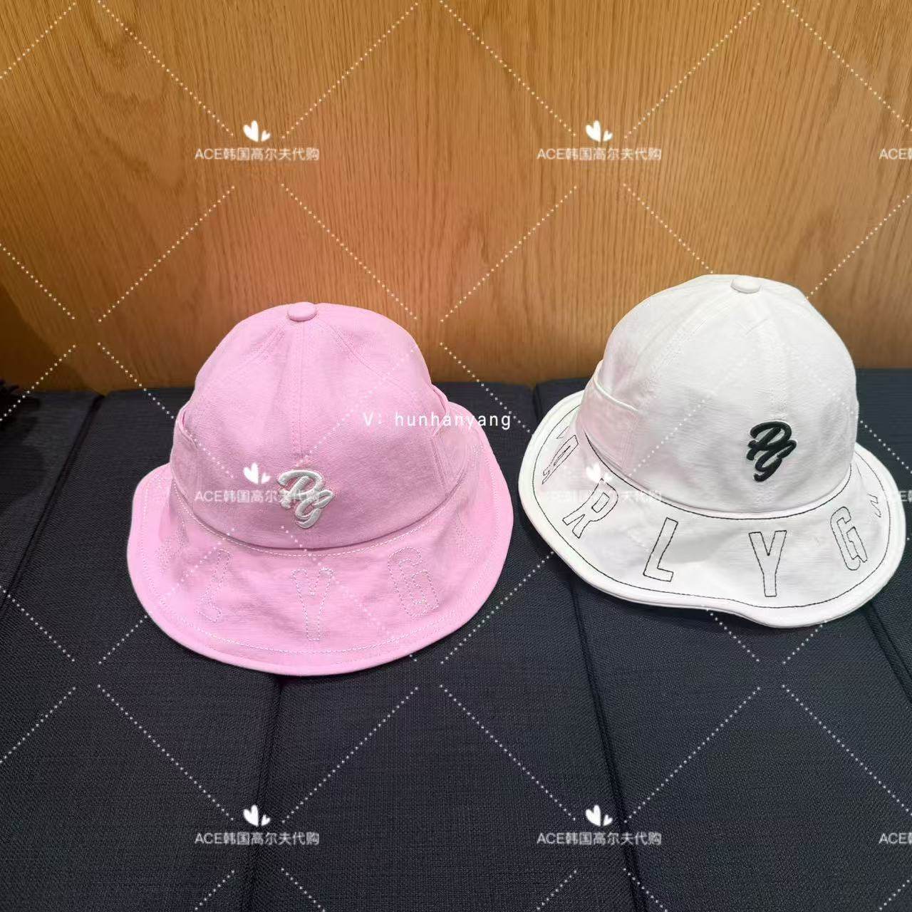 PG高尔夫球帽女士26春季新款百搭休闲时尚运动透气渔夫防晒帽