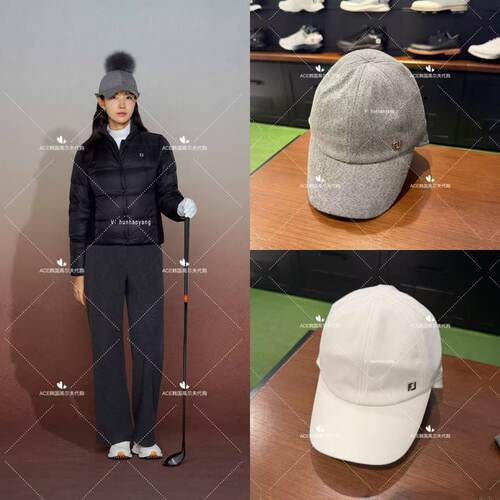 FJfootjoy高尔夫球帽女士26冬季