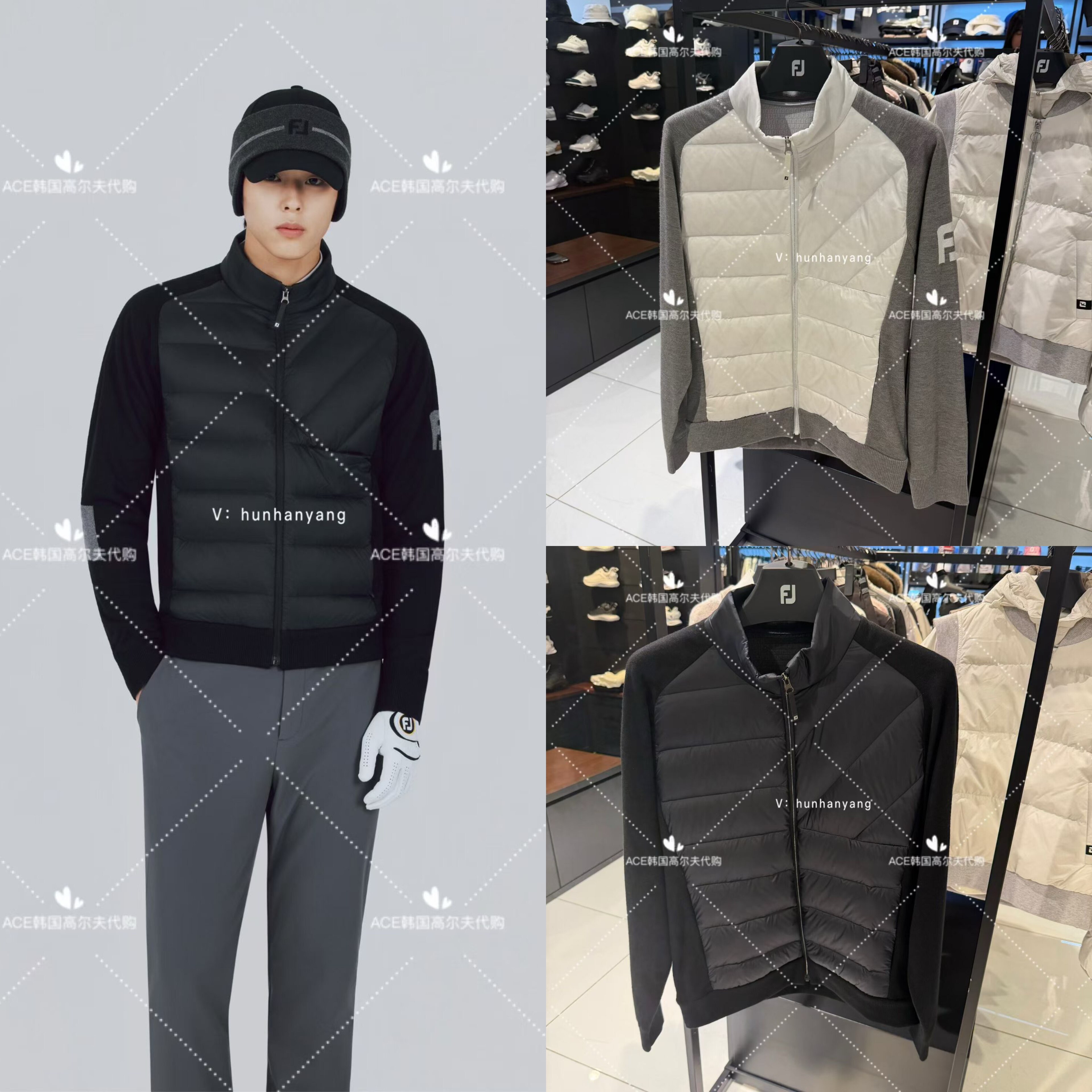 男士高尔夫球服25冬季上衣