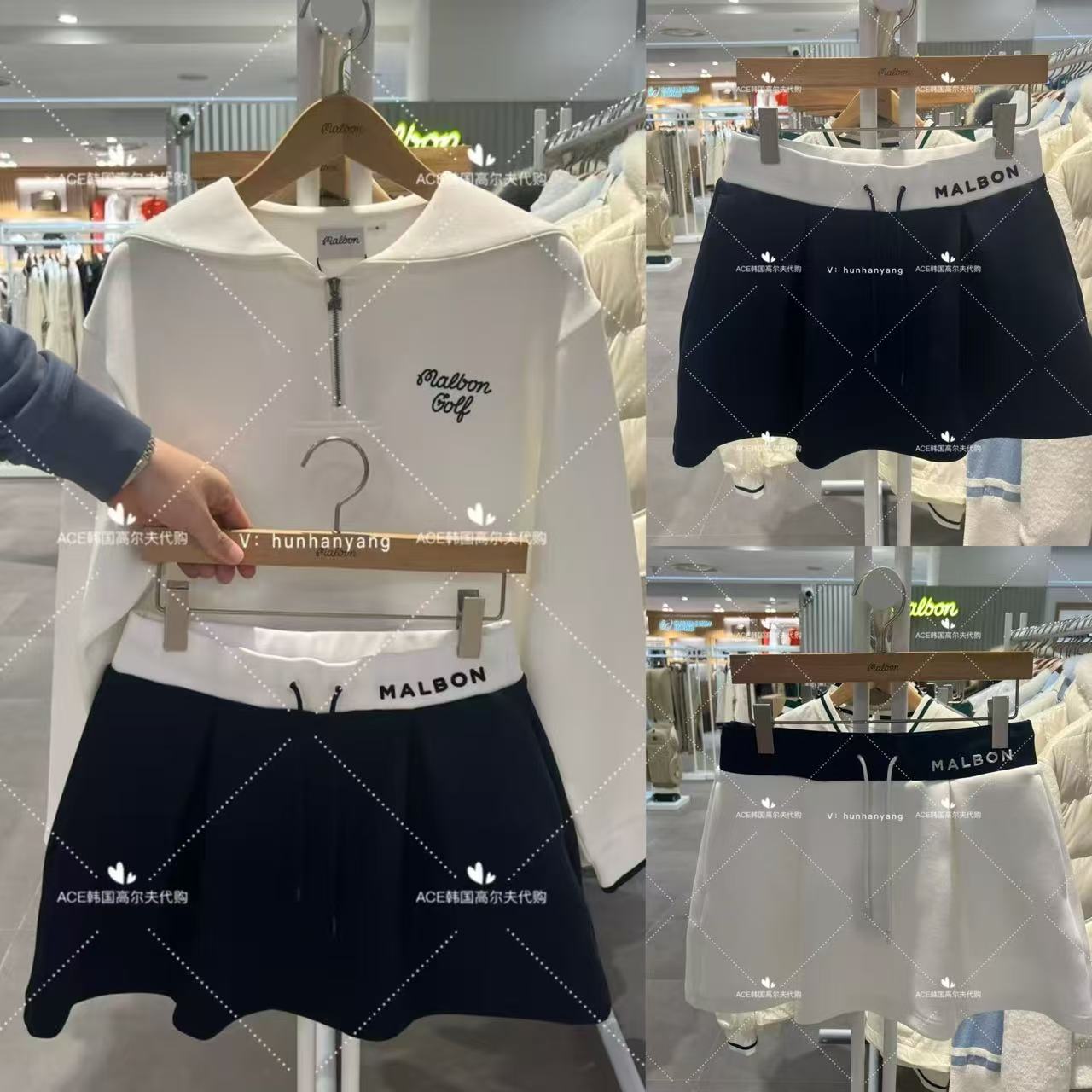 女士高尔夫服装25春季短裙