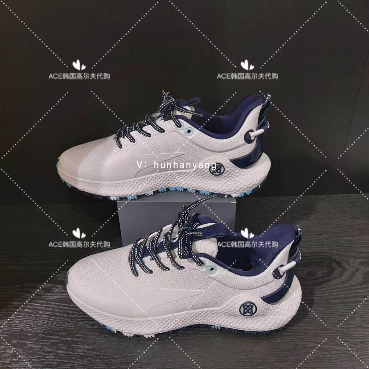 GFORE女士高尔夫球鞋26春季新款百搭休闲时尚运动皮质运动鞋