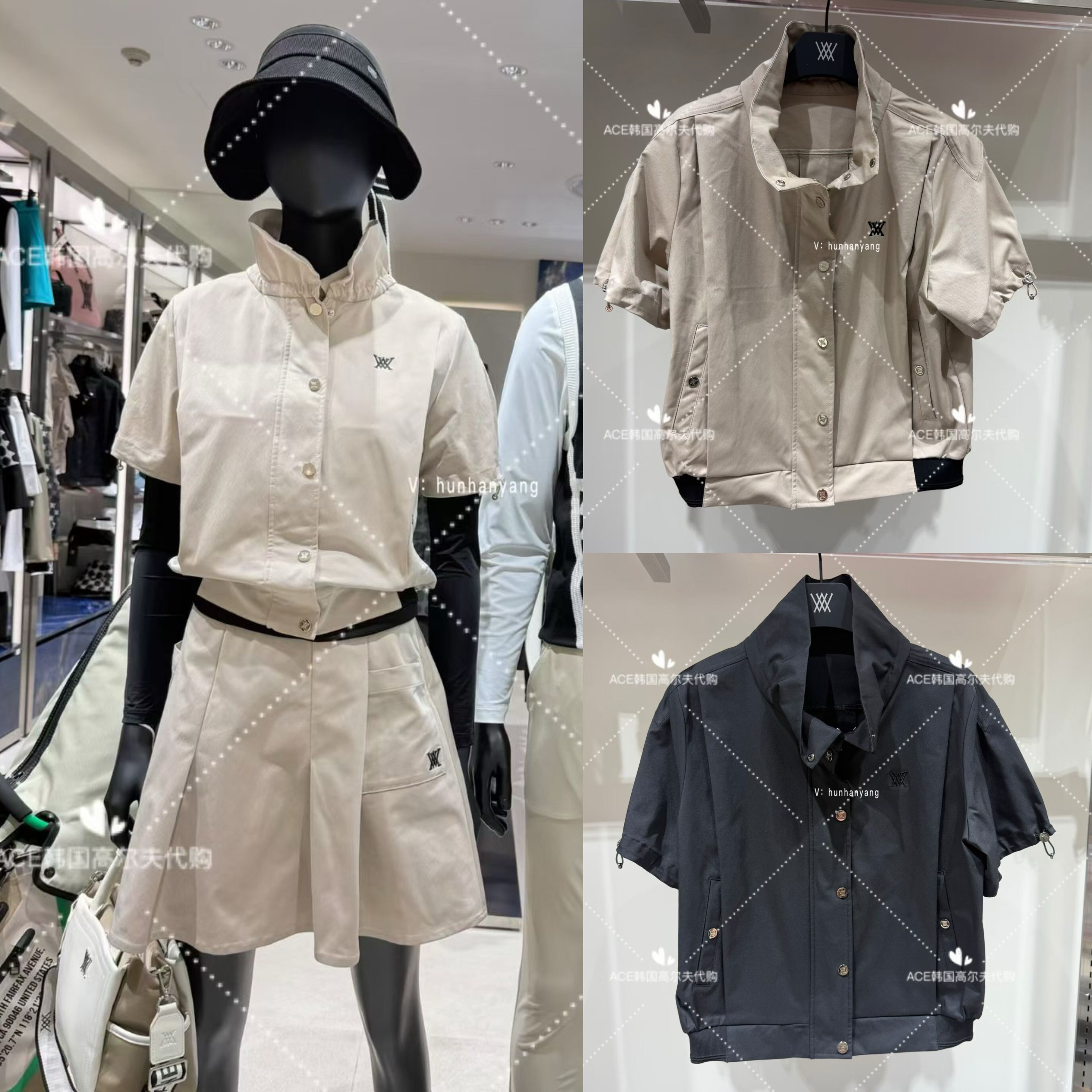 女士高尔夫服装26秋季上衣
