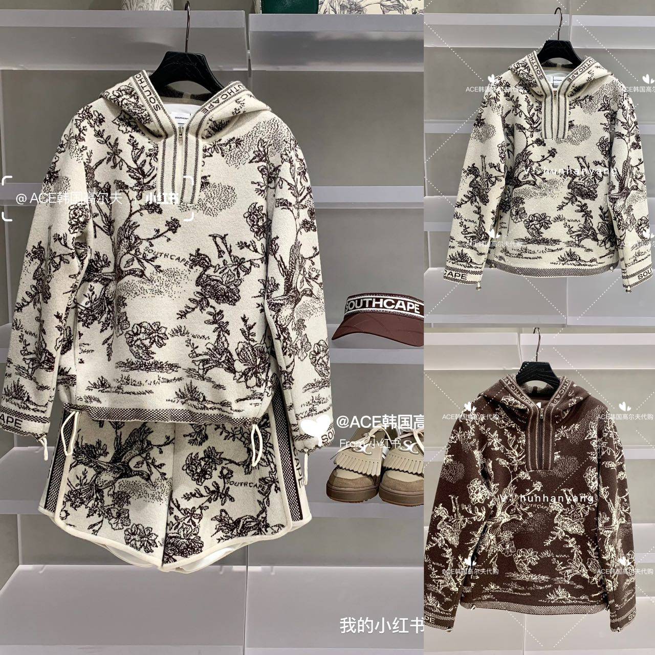 SouthCape高尔夫女士帽衫