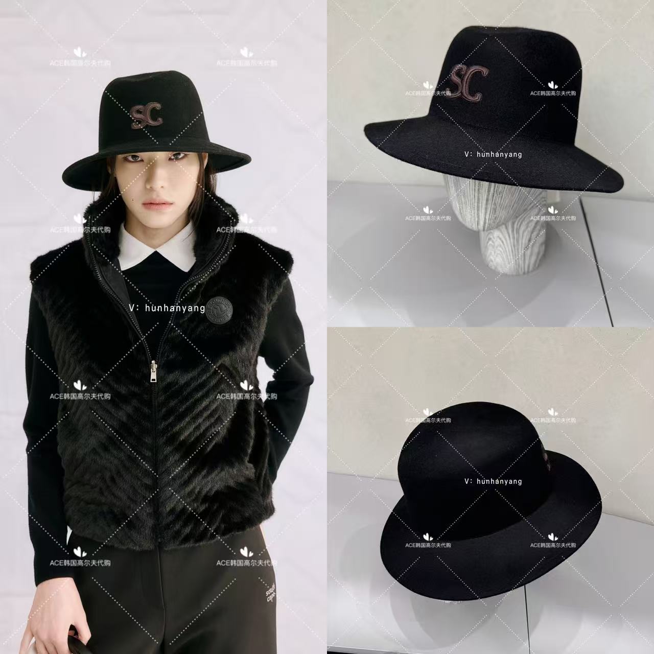 SouthCape高尔夫球帽女士