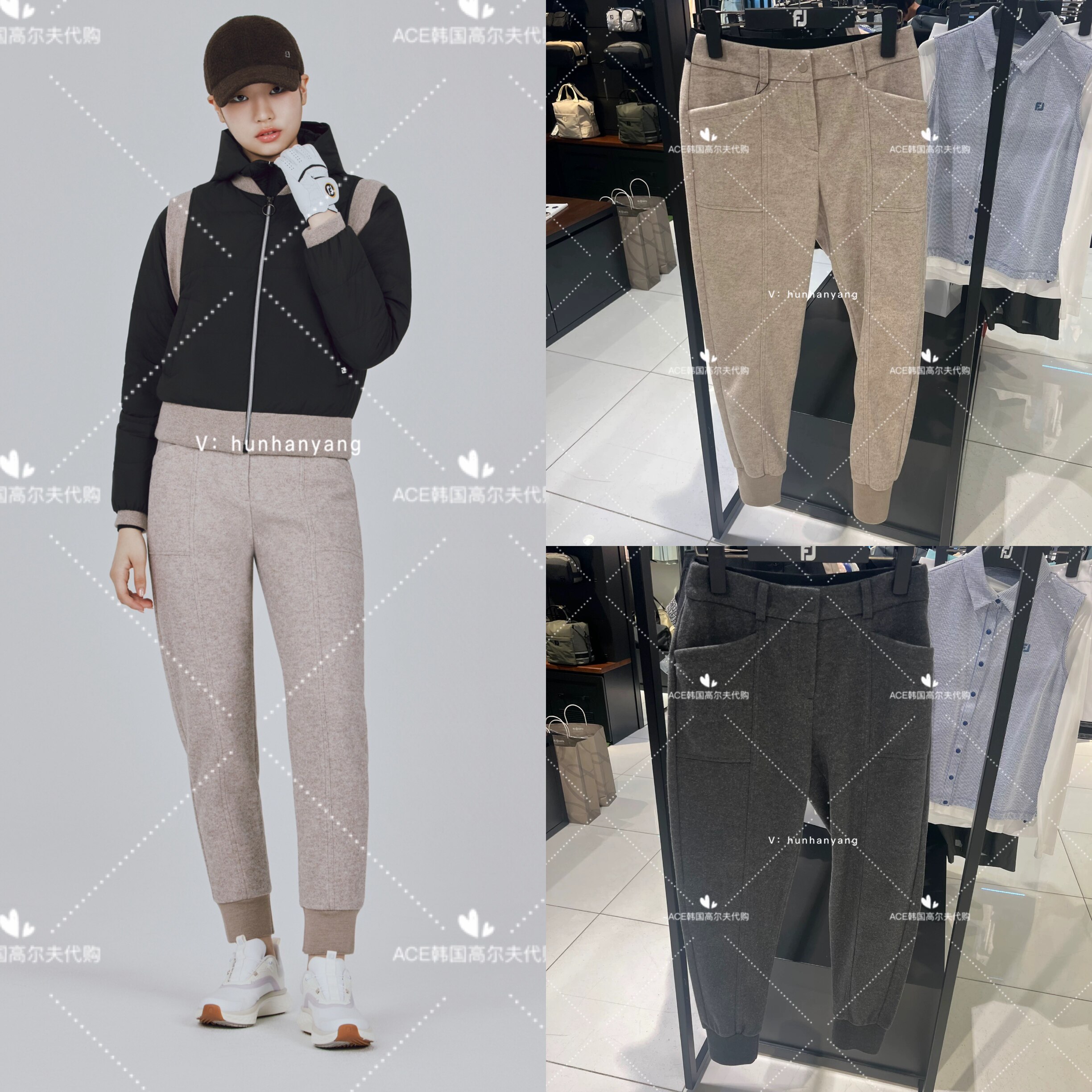 女士高尔夫服装25秋季裤子