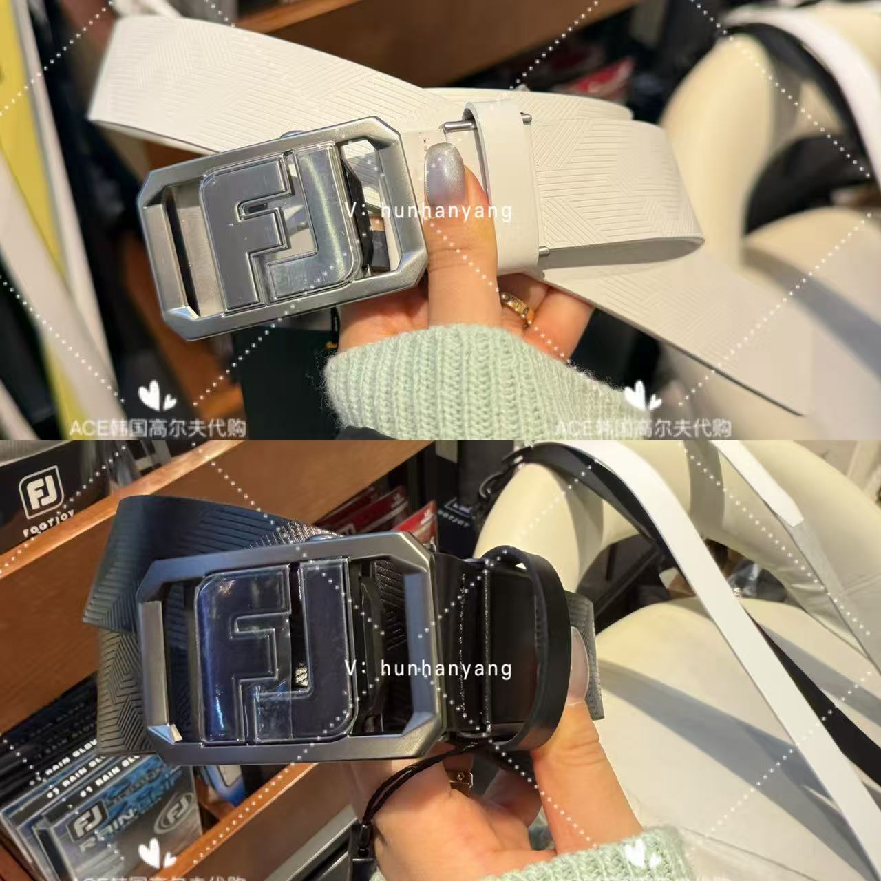 FJfootjoy男士高尔夫腰带26春季