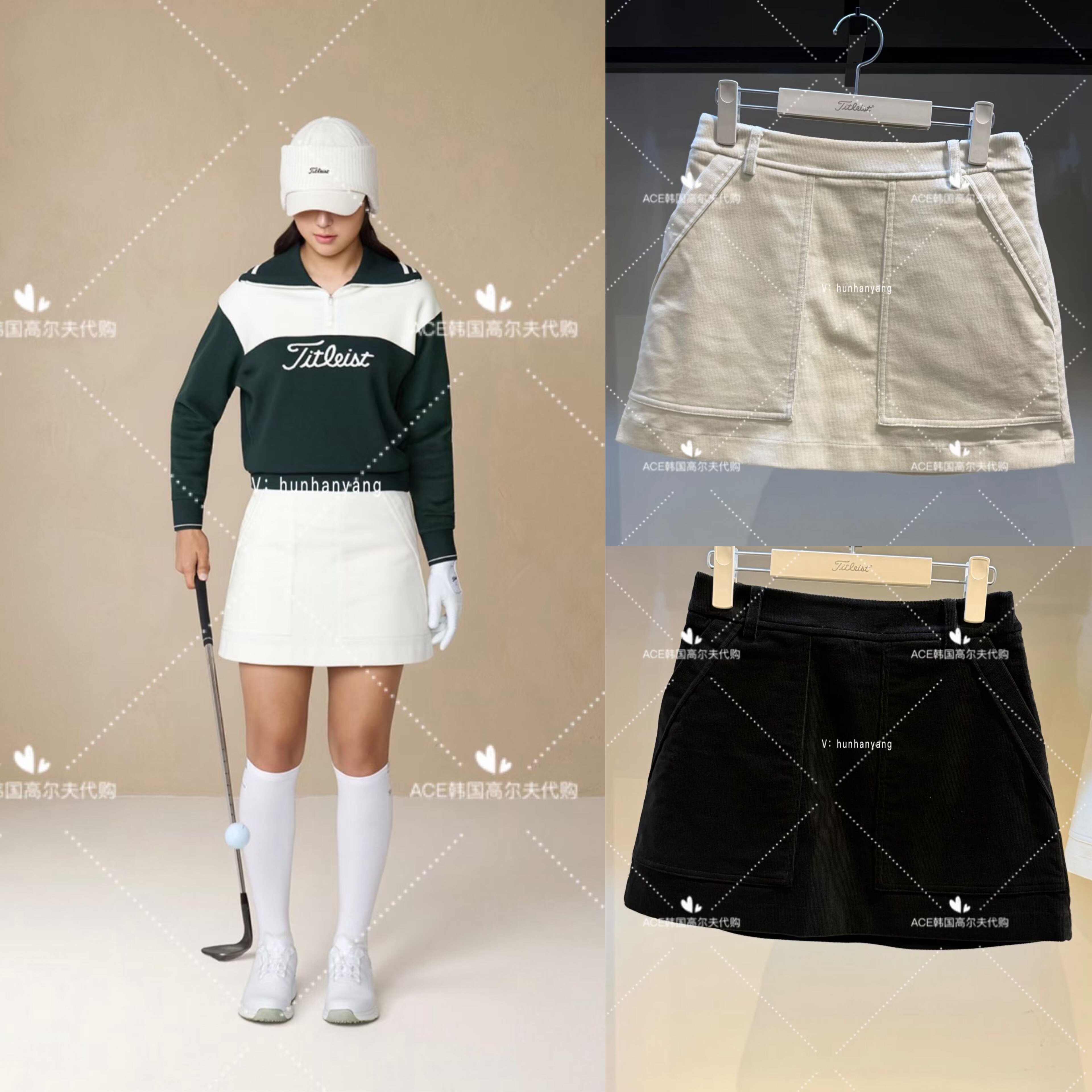 女士高尔夫服装26冬季裙子