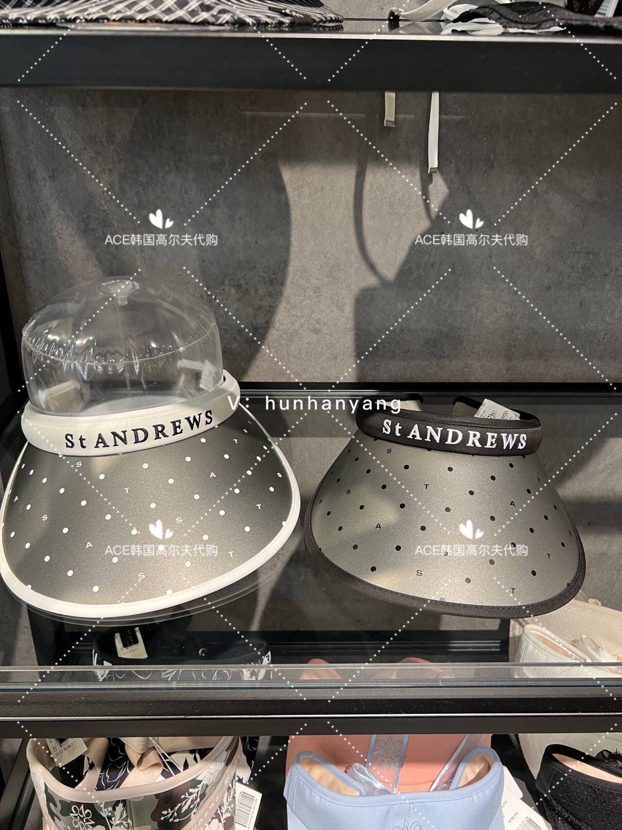 St ANDREWS女士高尔夫球帽24夏季折扣百搭休闲运动时尚防晒帽