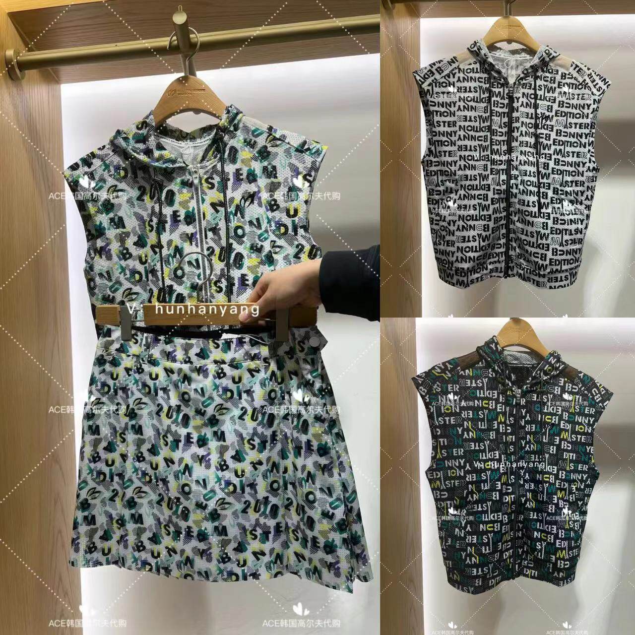 小兔子女士高尔夫服装23夏季