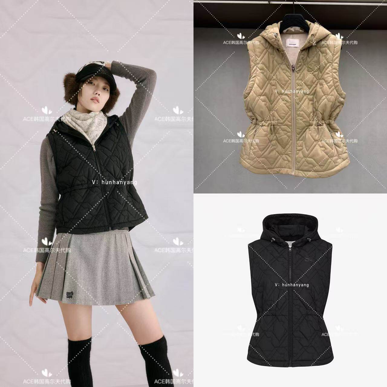 SOUTHCAPE女士高尔夫马甲