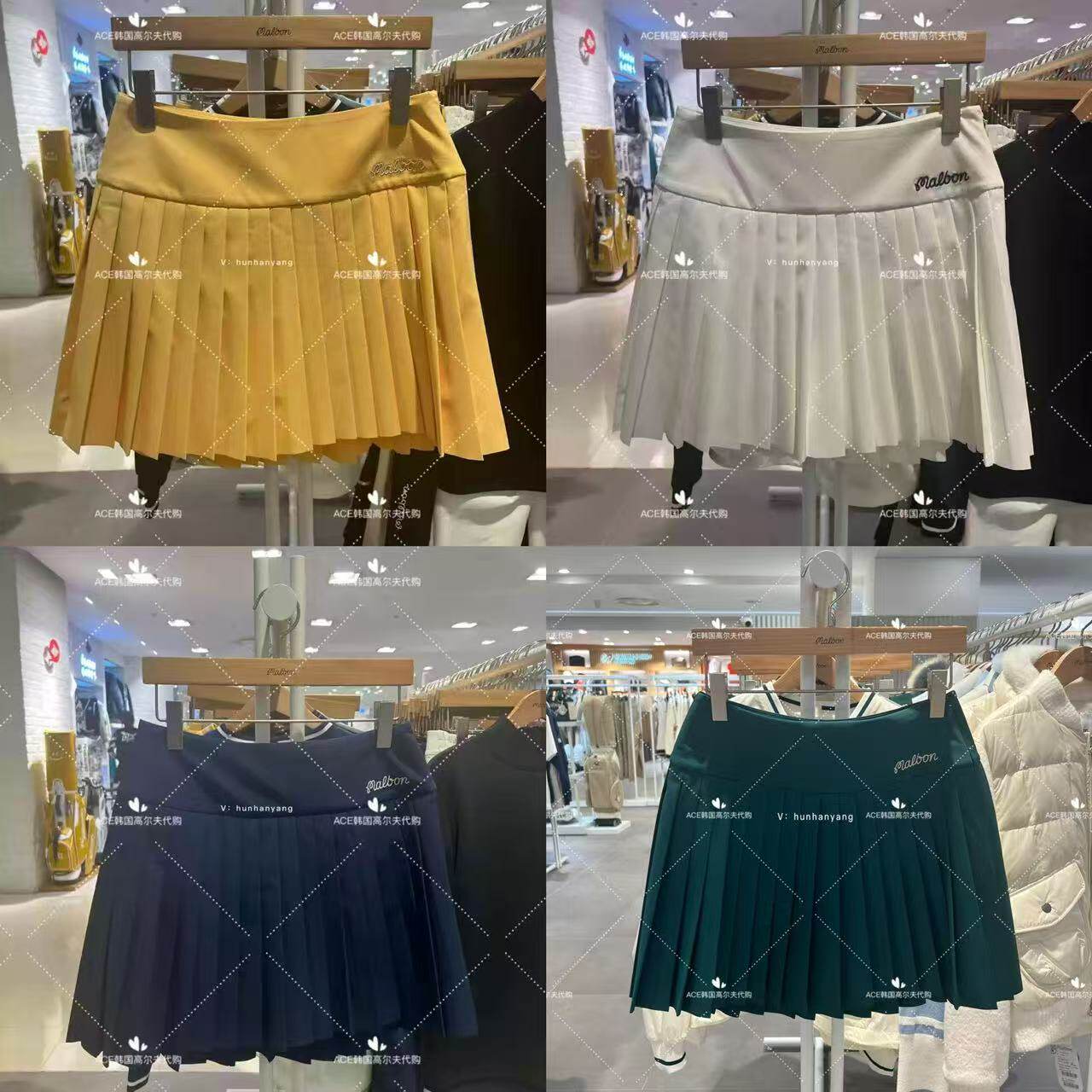 女士高尔夫服装25春季短裙