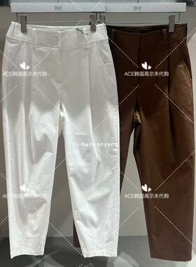 Waac女士高尔夫裤子25秋季新款百搭休闲运动修身时尚运动裤A607