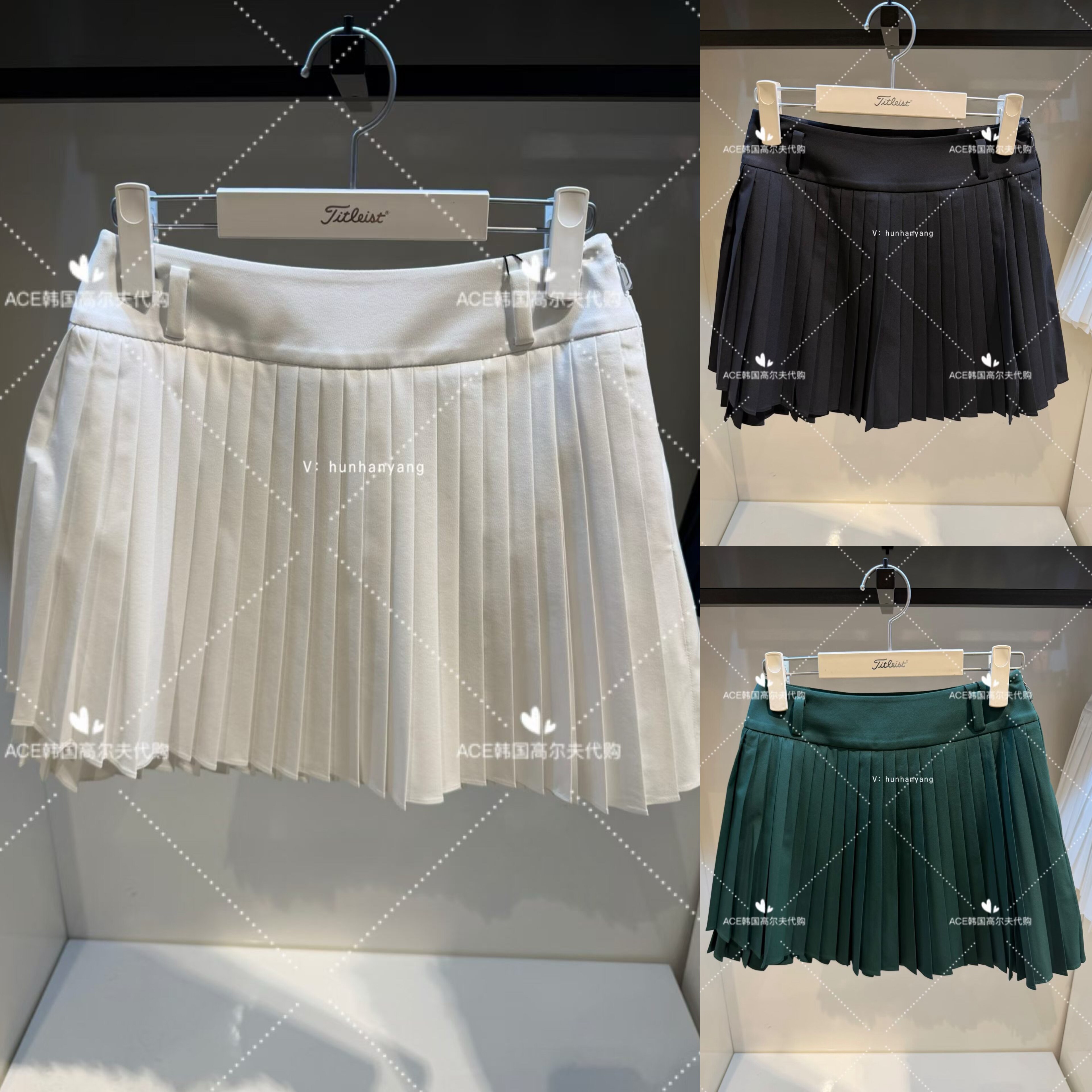 女士高尔夫服装26秋季裙子