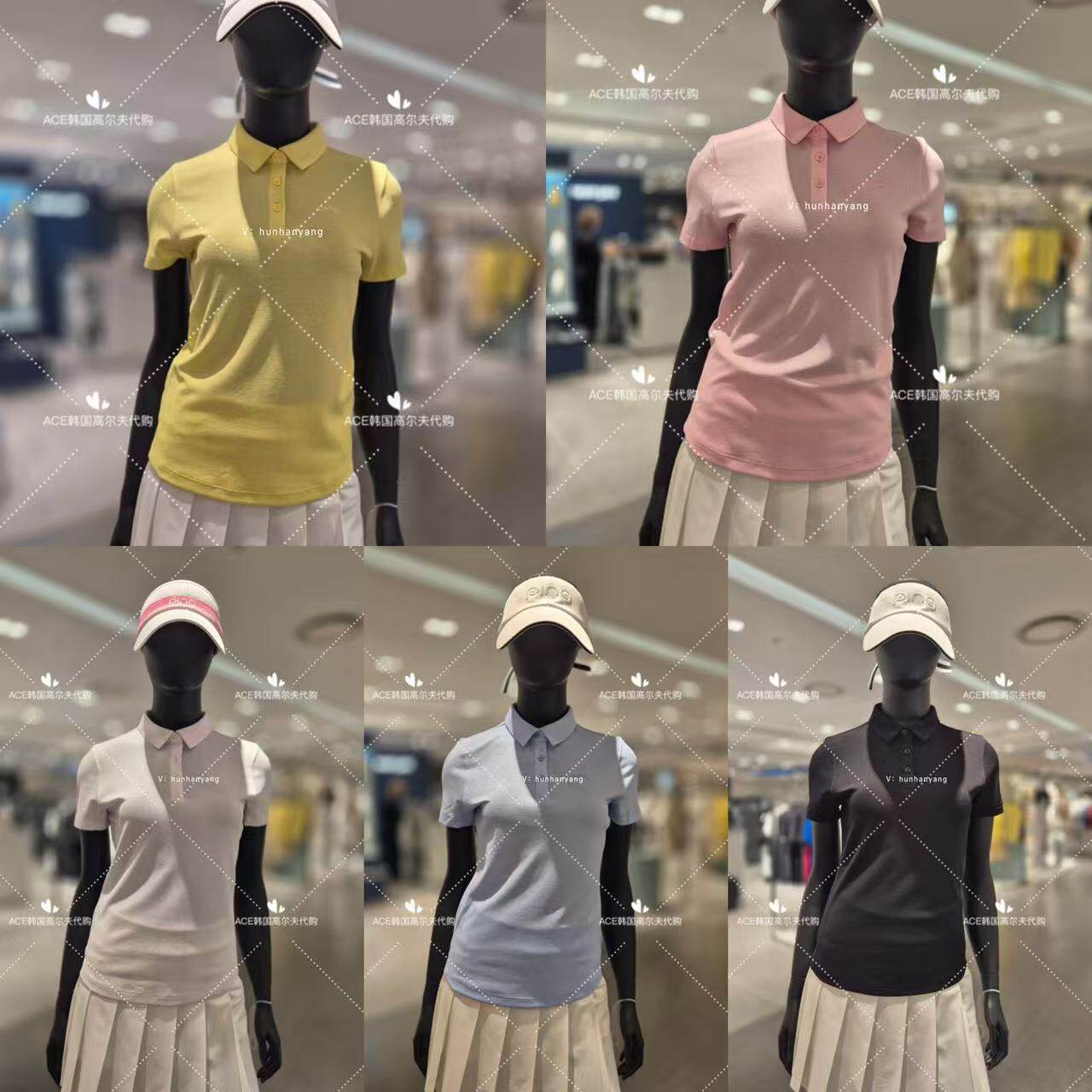 PING高尔夫短袖女士26夏季
