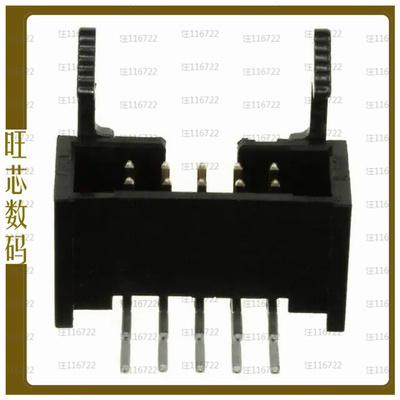 1761609-3【CONN HEADER R/A 10POS 2.54MM】